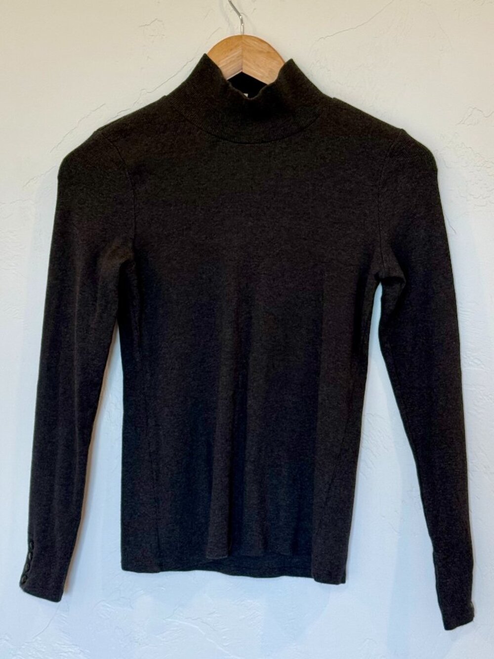Sezane Felix Jumper Charcoal Grey - Size M - Picture 3 of 6